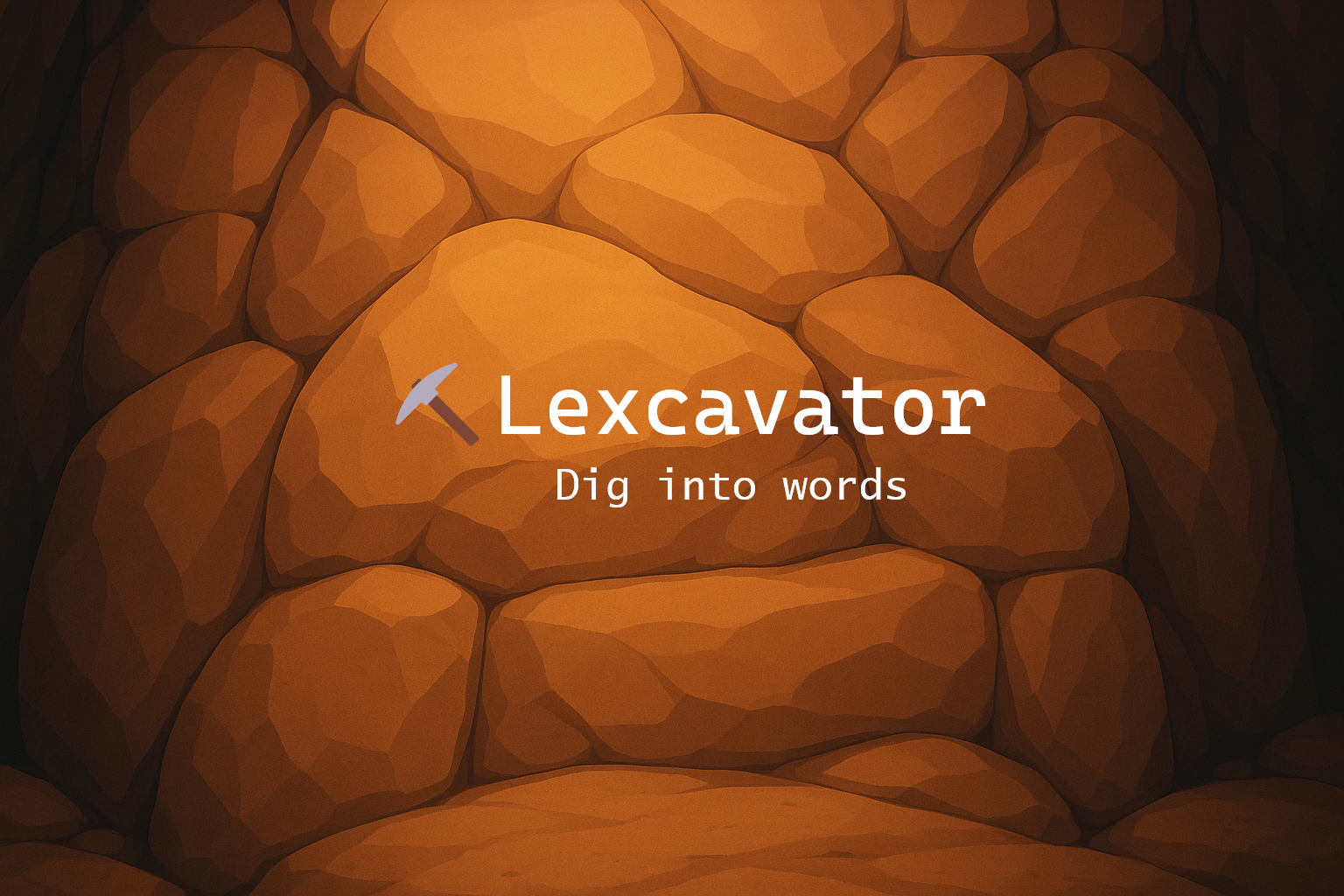 Lexcavator Splash Screen